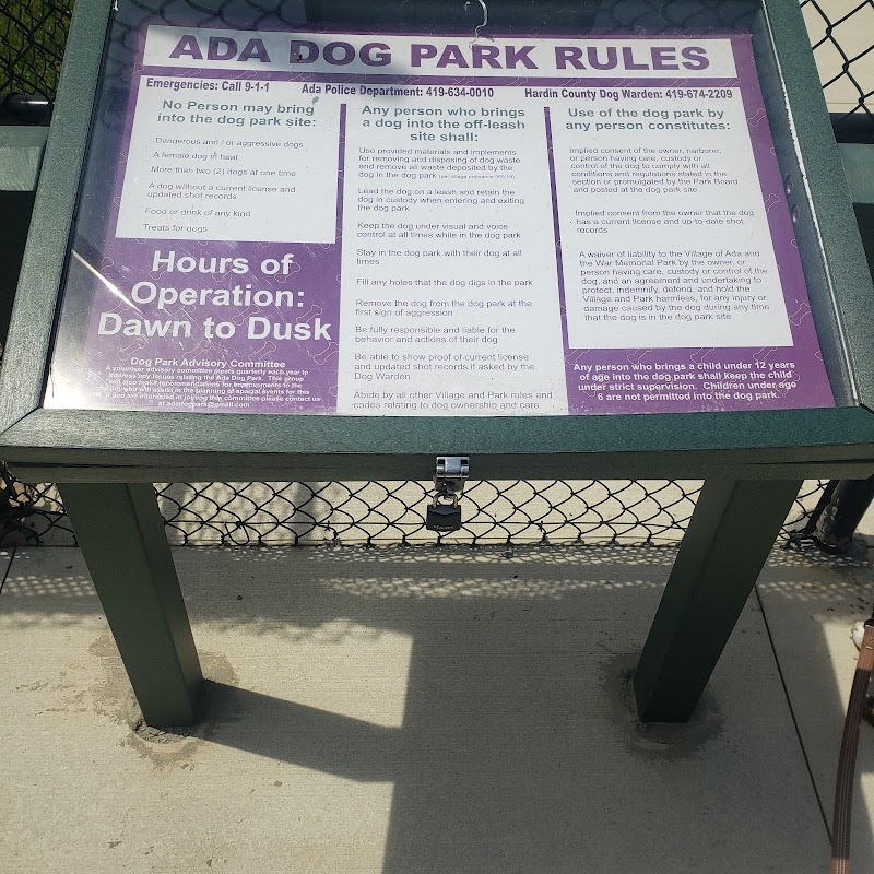 Ada Dog park - Ada, OH