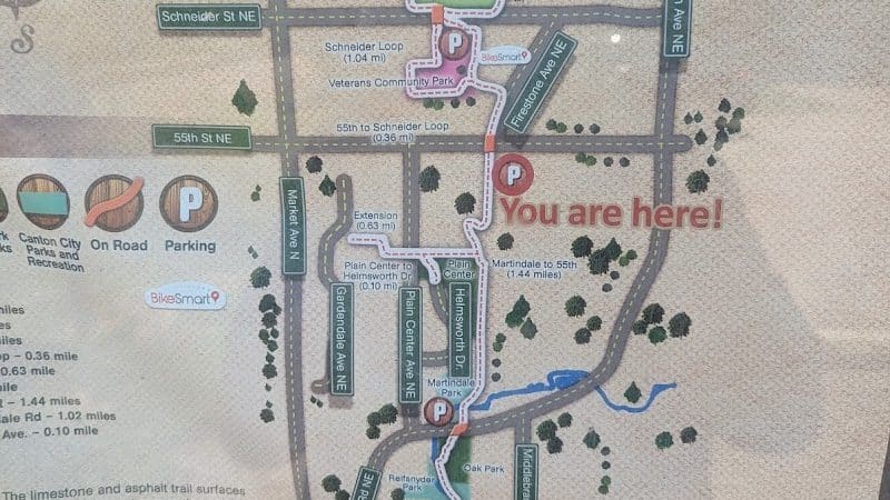 Gervasi Station Trailhead - Canton, OH