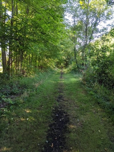 Chippewa Rail Trail parking lot - Chippewa Lake, OH