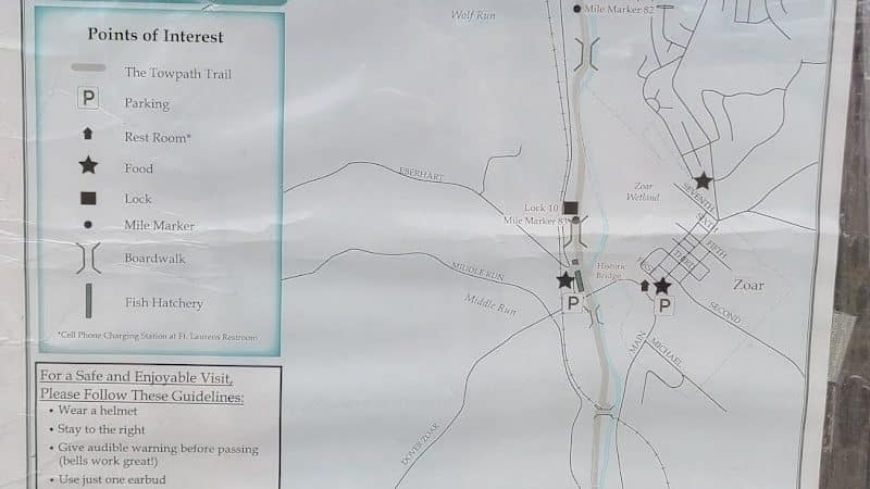 Canal Lands Trailhead Parking - Dover, OH