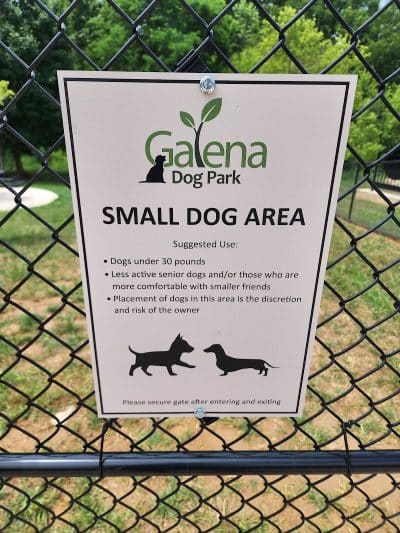Galena Dog Park - Galena, IL