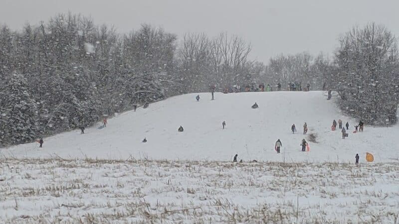 Germantown MetroPark Trailhead & Sledding Hill - Germantown, OH