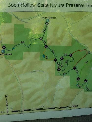 Boch Hollow State Nature Preserve, North Trailhead
