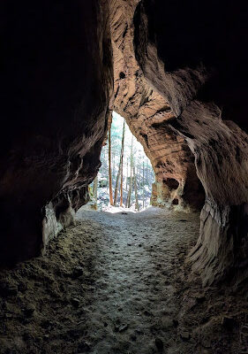 Chapel Cave Trail Head and Rappelling Area Parking