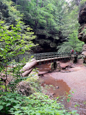 Whispering Cave Trail Head -2 Visitor Center Start