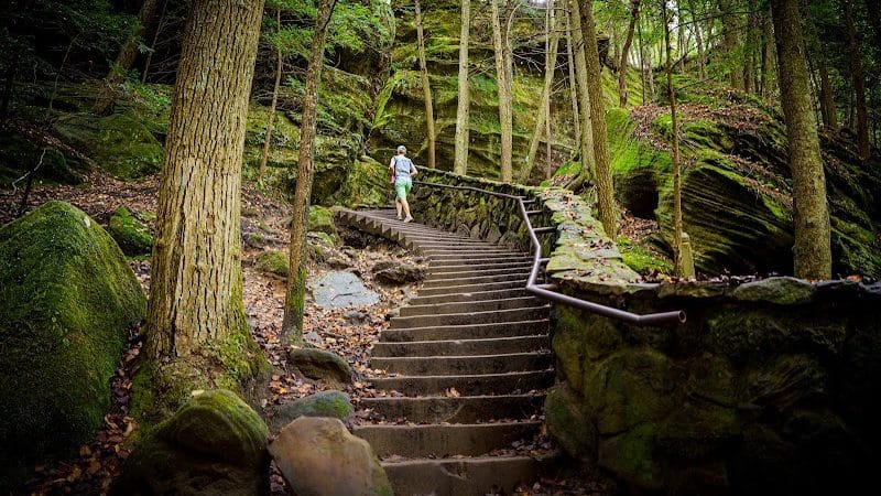 Whispering Cave Trail Head - Logan, OH