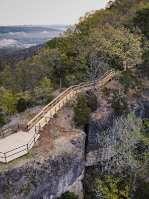 Edge of Appalachia Preserve - Buzzardroost Rock Trailhead