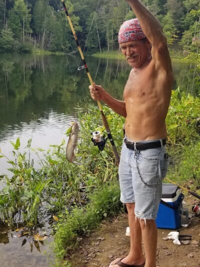 Lake Vesuvius Iron Ridge campground Site 33 - Pedro, OH