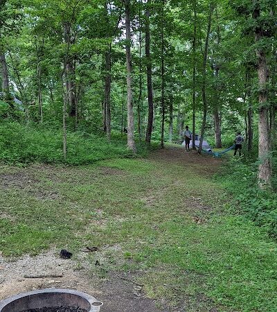 Lake Vesuvius Iron Ridge campground Site 33 - Pedro, OH