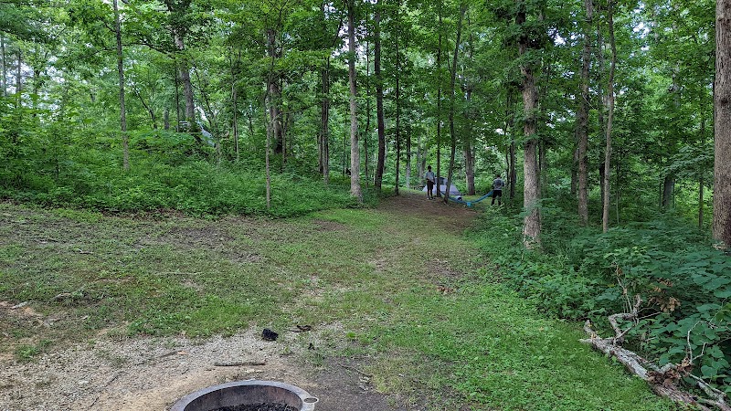Lake Vesuvius Iron Ridge campground Site 33 - Pedro, OH
