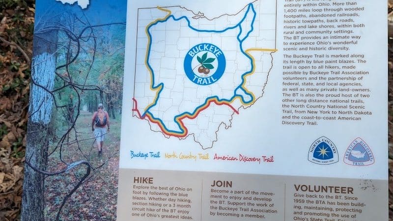 Pine Lane Trailhead_Buckeye Trail - Peninsula, OH
