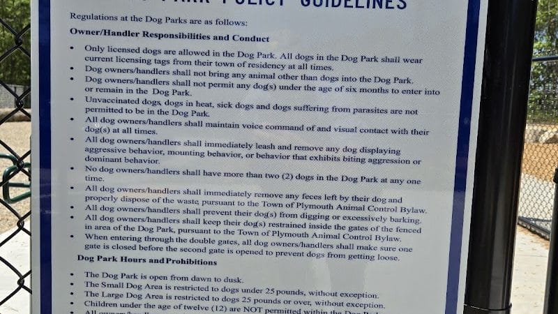 Cedarville Dog Park - Plymouth, MA