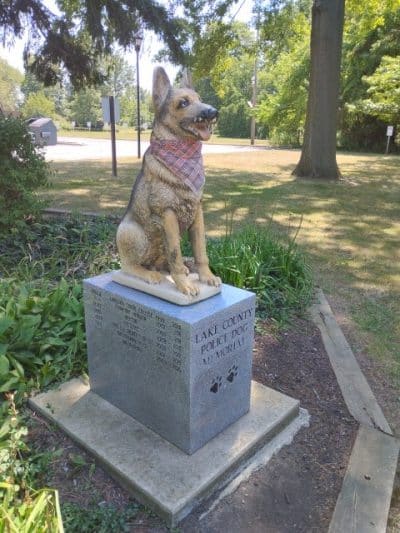 Lake County Police Dog Memorial - Willowick, OH