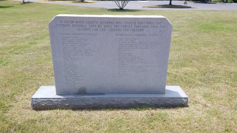 Aiken County Veterans Memorial Park - Aiken, SC