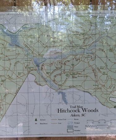 Hitchcock Woods: Clark Road Entrance