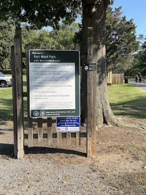 Fort Ward Park Playground