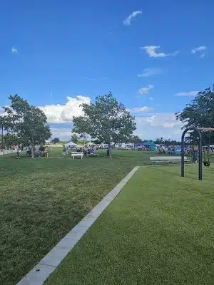 Dog Park in Andover Central Park