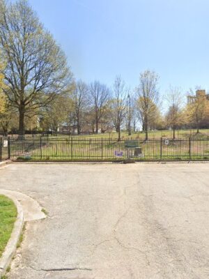 Freedom Barkway Dog Park Entrance