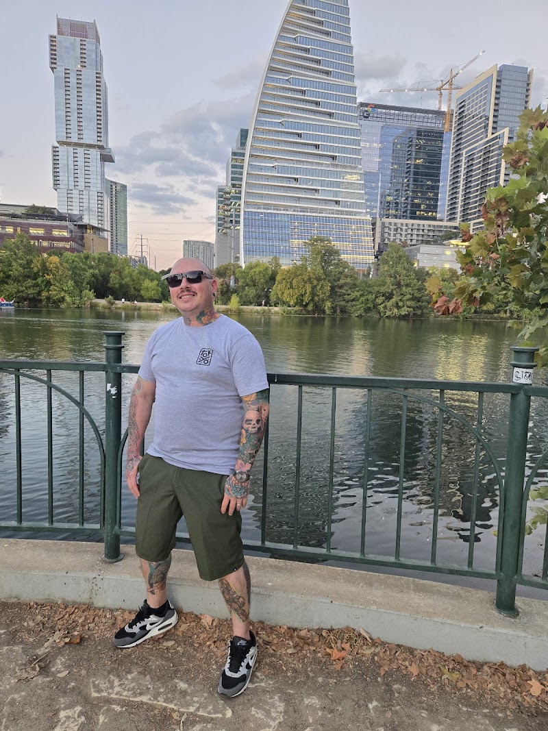 Dog Launch at Vic Mathias Shores - Austin, TX