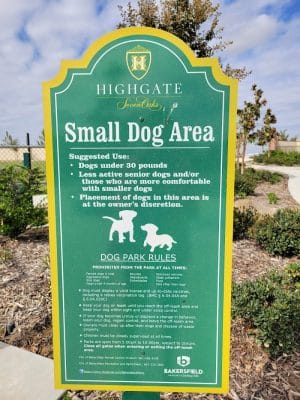Highgate dog park - Bakersfield, CA