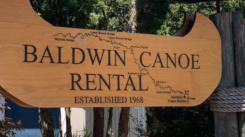 Baldwin Canoe Rental & RV Park - Baldwin, MI