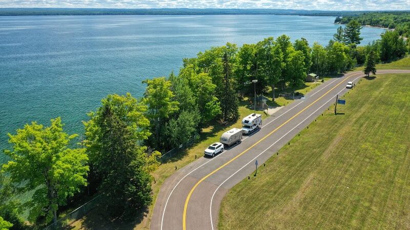 Baraga Cliff Roadside Park - Baraga,