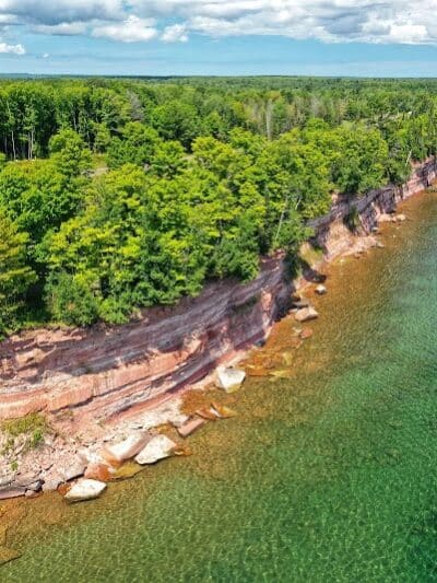 Baraga Cliff Roadside Park - Baraga,