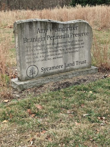 Amy Weingartner Branigin Peninsula Preserve
