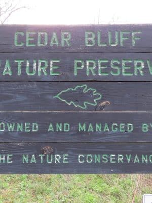 Cedar Bluffs Nature Preserve