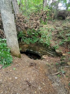 Leonard Springs Nature Trail Parking Lot