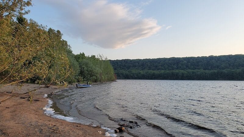 Monocle Lake Campground - Brimley, MI