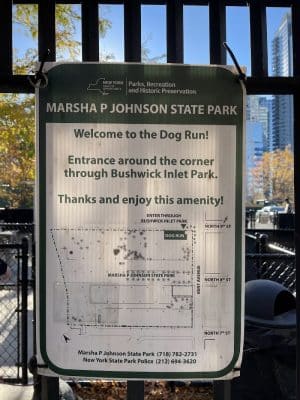 Marsha P. Johnson State Park Dog Run