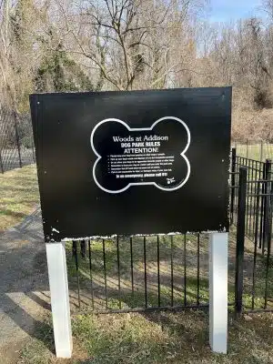 Woods at Addison Dog Park
