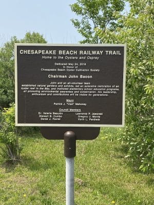 Chesapeake Beach Railway Trail Trailhead
