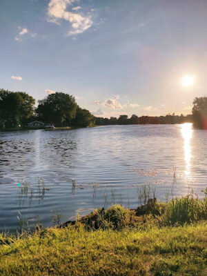 The Dam at Lake Shamrock