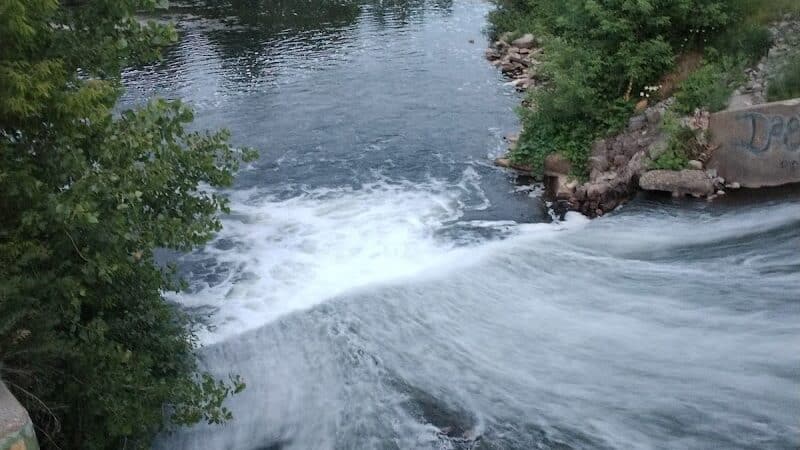 The Dam at Lake Shamrock - Clare, MI