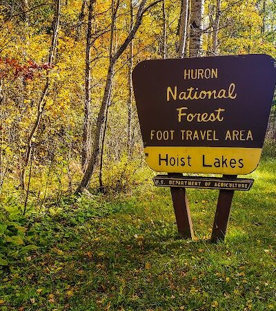 Hoist Lake Foot Travel Area Trailhead - Curran,