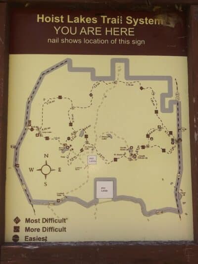 Hoist Lake Foot Travel Area Trailhead - Curran,
