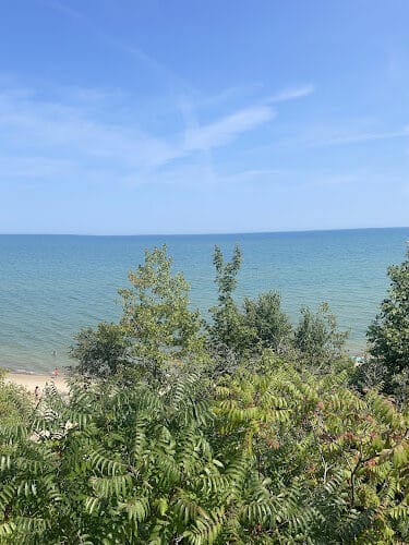 Rest Stop And Beach