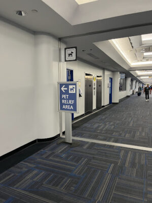 Pet Relief Area