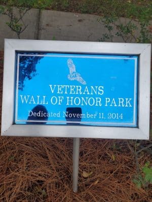 Veterans Wall of Honor Park