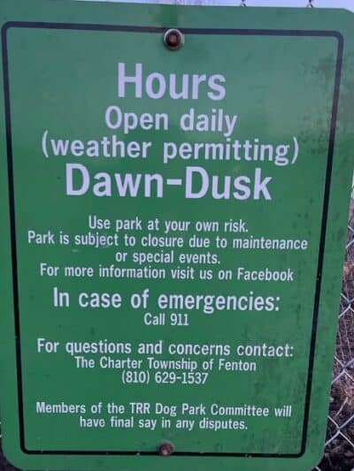 Thompson Road Regional Dog Park - Fenton, MI