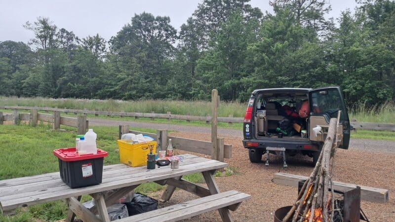 St Johns Rock Parking and Picnic Area - Frostburg, MD
