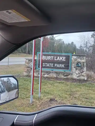 Burt Lake State Park Boat Launch Ramp - Indian River,