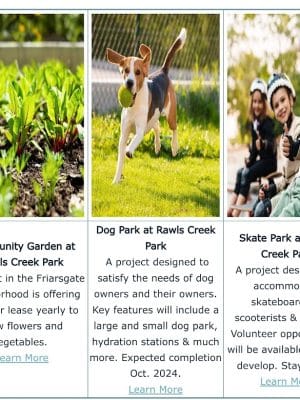 Rawls Creek Park - Town of Irmo