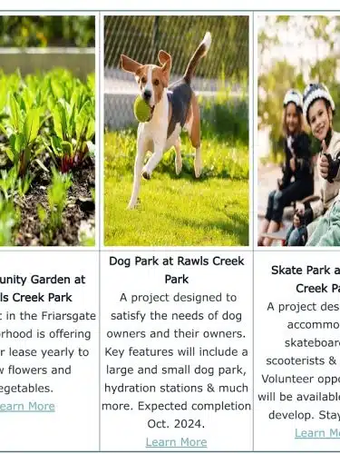Rawls Creek Park - Town of Irmo