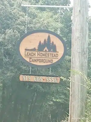 Leach Homestead campground