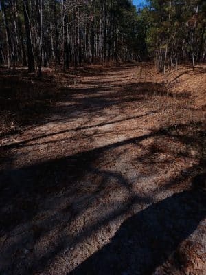 Trailhead to Lower Parking Area