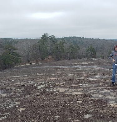 Trailhead to Lower Parking Area