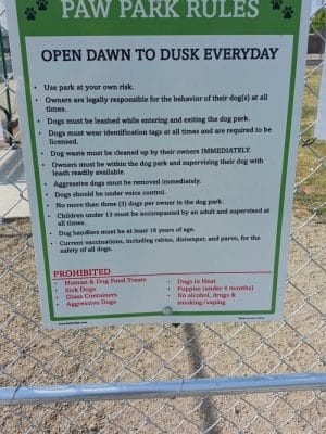 Lindsay Kiwanis Paw Park
